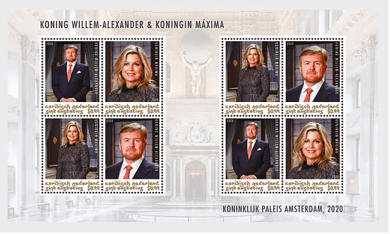nieuwe postzegels koning willem alexander