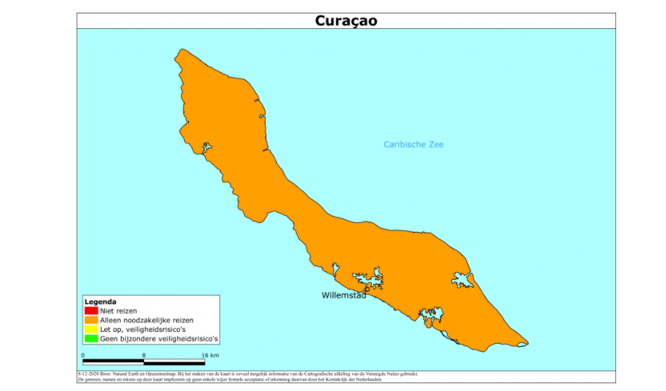 Regels voor reizen vanuit Curaçao naar Bonaire blijven van kracht