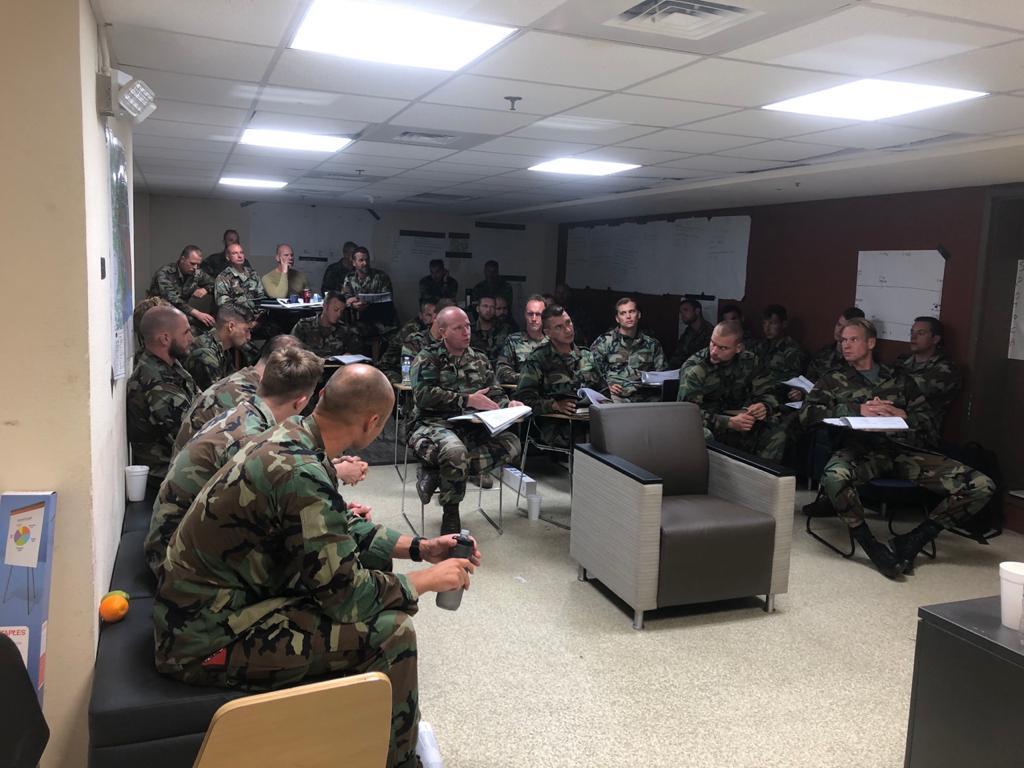Mariniers uit Aruba op oefening in de VS met Amerikaanse leger