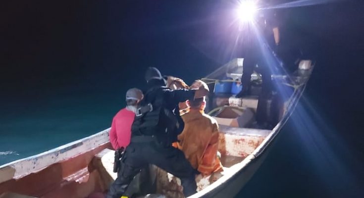 Interceptie Go-fast boot door Kustwacht bij Aruba
