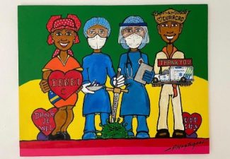 COVID Art Project van start in Caribisch Nederland