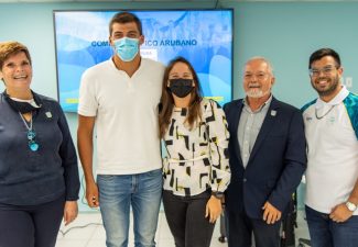 Arubaans team in Tokyo voor de Olympische Spelen