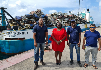 Al 400 autowrakken verwijderd uit natuur van Sint Eustatius