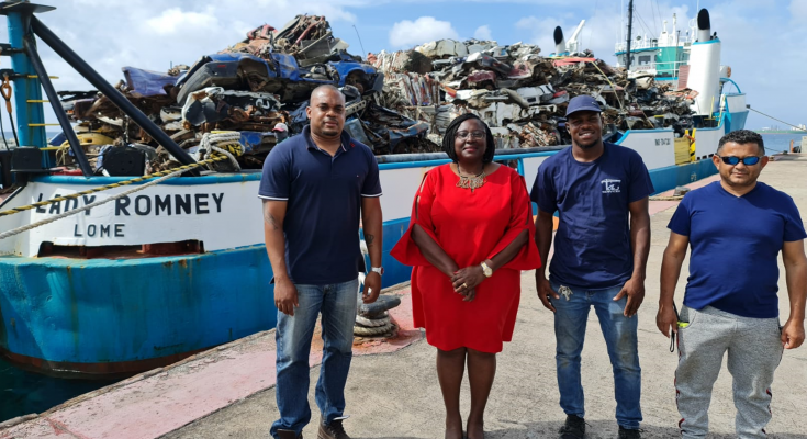 Al 400 autowrakken verwijderd uit natuur van Sint Eustatius